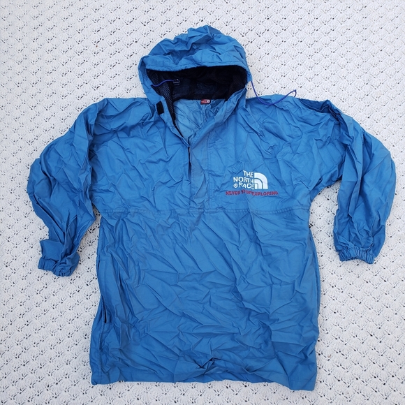 Vintage The North Face Windbreaker Packable Lightweight Hooded Jacket - Picture 2 of 9
